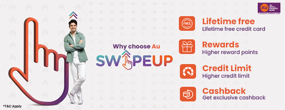 AU SwipeUp Card
