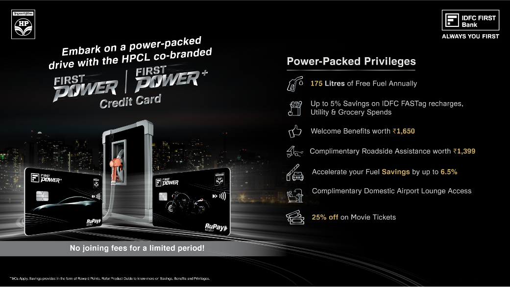 IDFC FIRST Power Rupay Credit Card