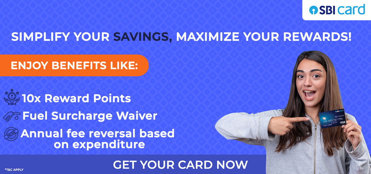 SBI SimplySave Credit Card