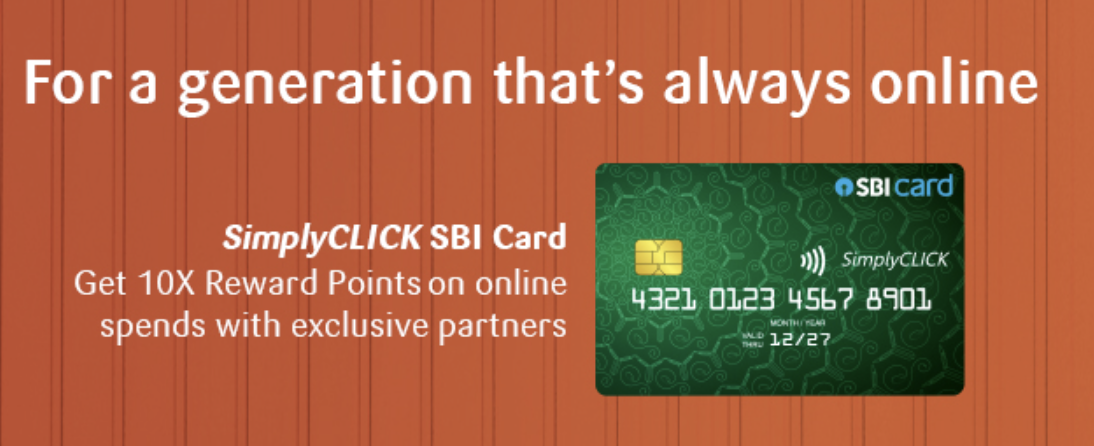 SBI SimplyCLICK Credit Card