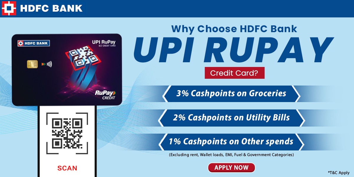 HDFC Bank UPI RuPay Credit Card